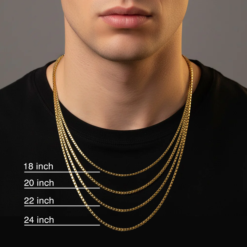 18K Monaco Chain